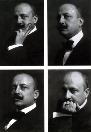 Emilio Sommariva, Ritratto di Marinetti, 1913